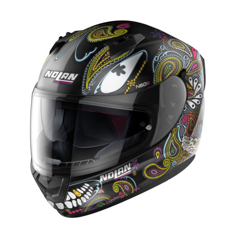 Nolan N60-6 Full Face Helmet – black/floral