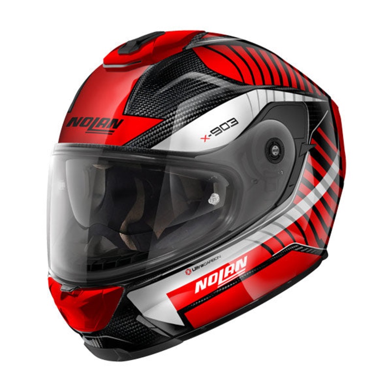 Nolan Xseries X903 Ultra Carbon Full Face Helmet – red