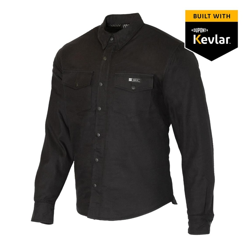 Merlin Axe Riding Shirt – black