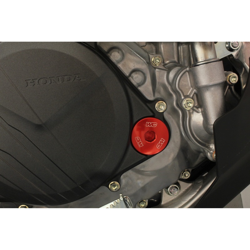Honda CRF450R 2017-23  Engine Plug – Red