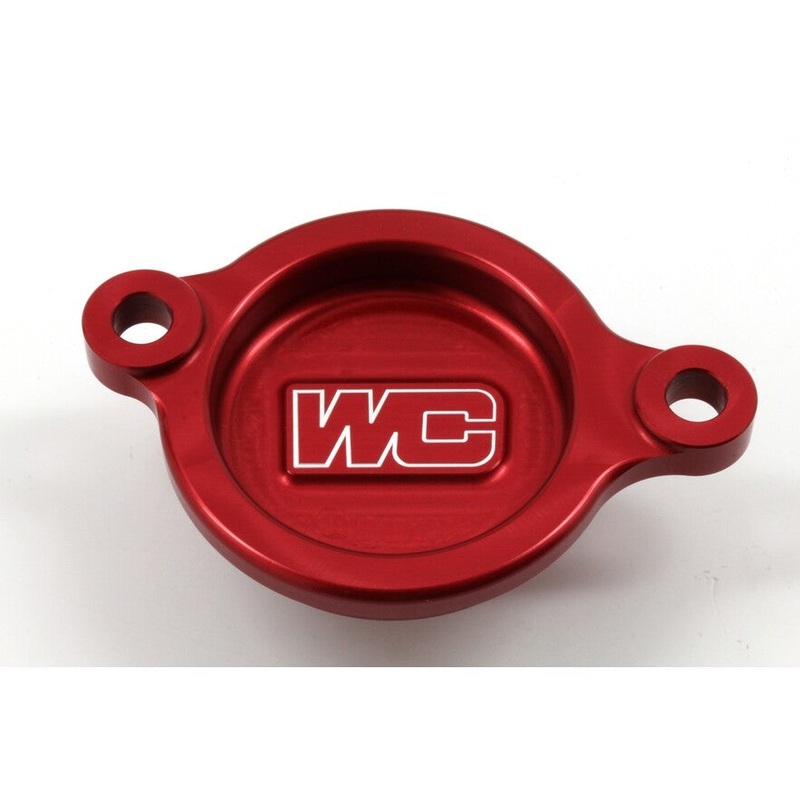 Honda Oil Filter Cover – Red
