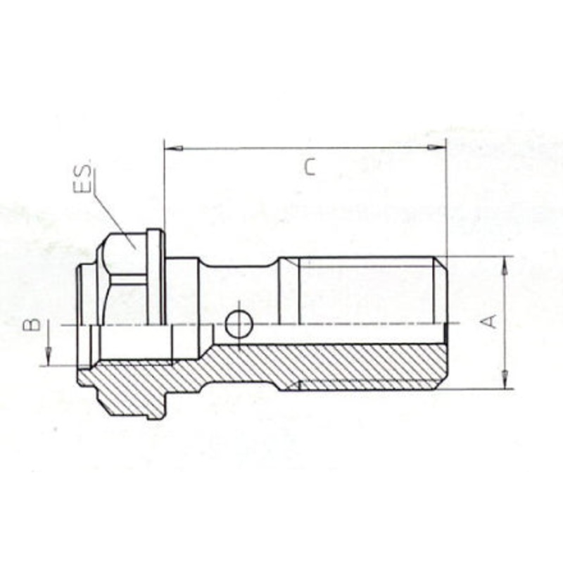 B & H Standard – Banjo bolt – for bleed – milled