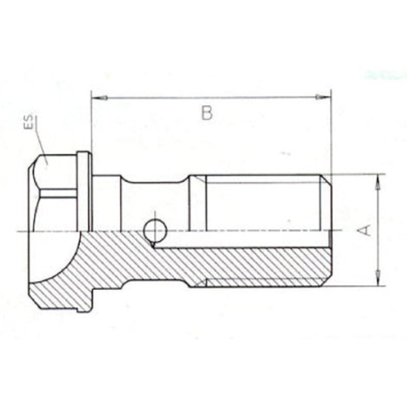 B & H Standard – Banjo bolt – milled