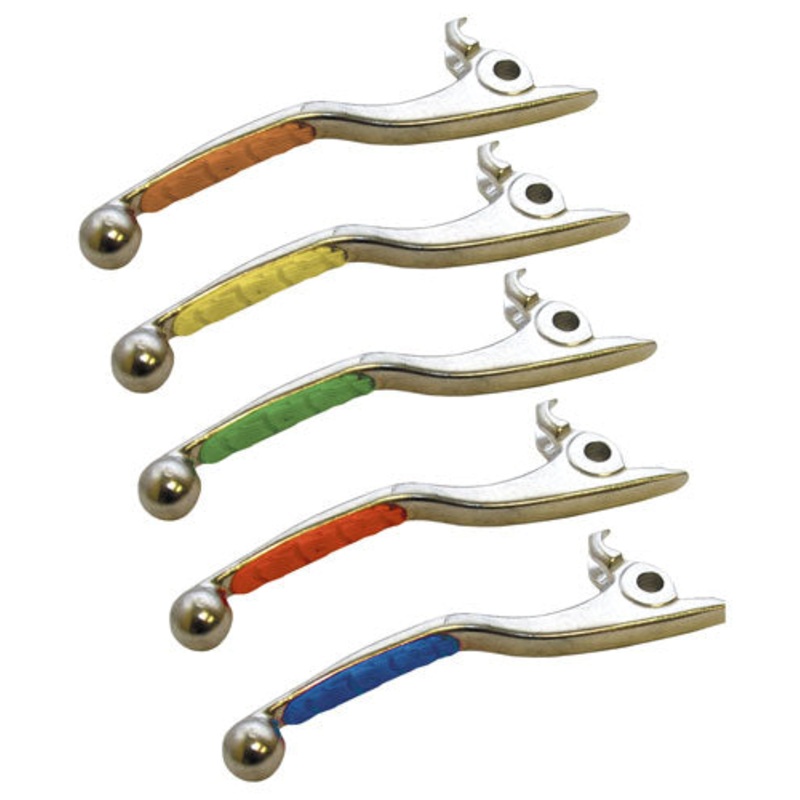 Levers with Rubber Insert – Orange