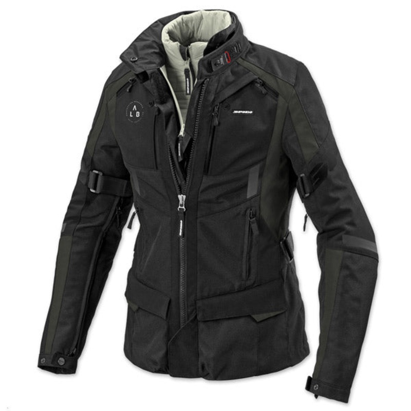 Spidi 4Season Evo Ladies Jacket – black/dark green