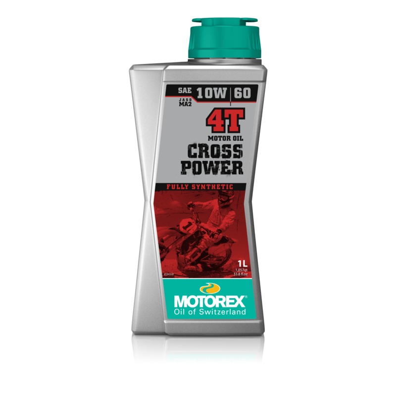 Motorex CROSS POWER 4T  10W/60 JASO MA 2 1LTR
