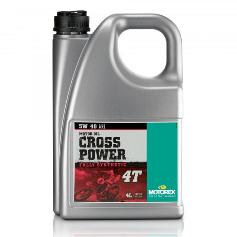 Motorex CROSS POWER 4T  5W/40 JASO MA 2 4LTR