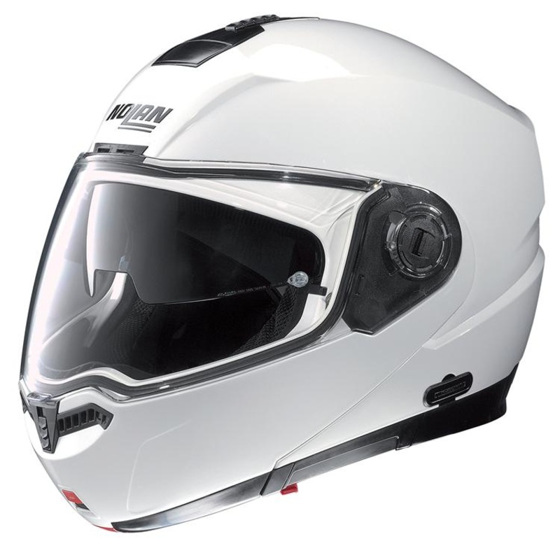 ** Nolan N104 N-Com Flip Face Helmet – white – size XS