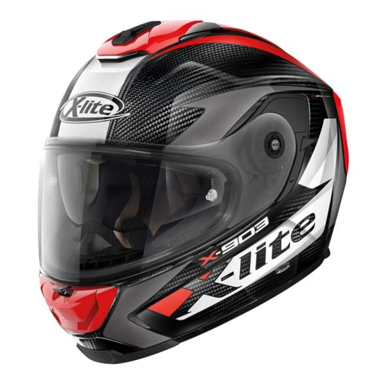 X-Lite X903 Ultra Carbon Full Face Helmet XXL only – black/red