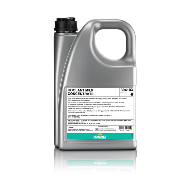 Motorex COOLANT M5.0 Concentrate 4LTR