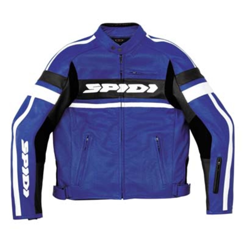 ** Spidi Scarface Wind Leather Jacket blue – size 50