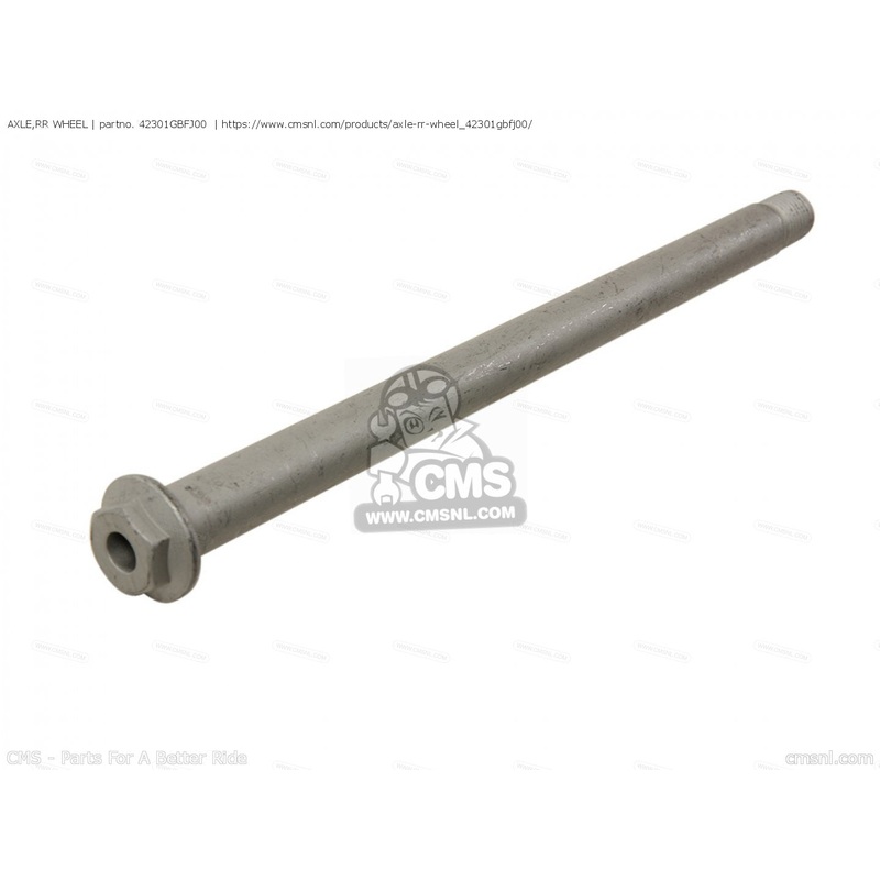 AXLE REAR WHEEL CR85 03-07