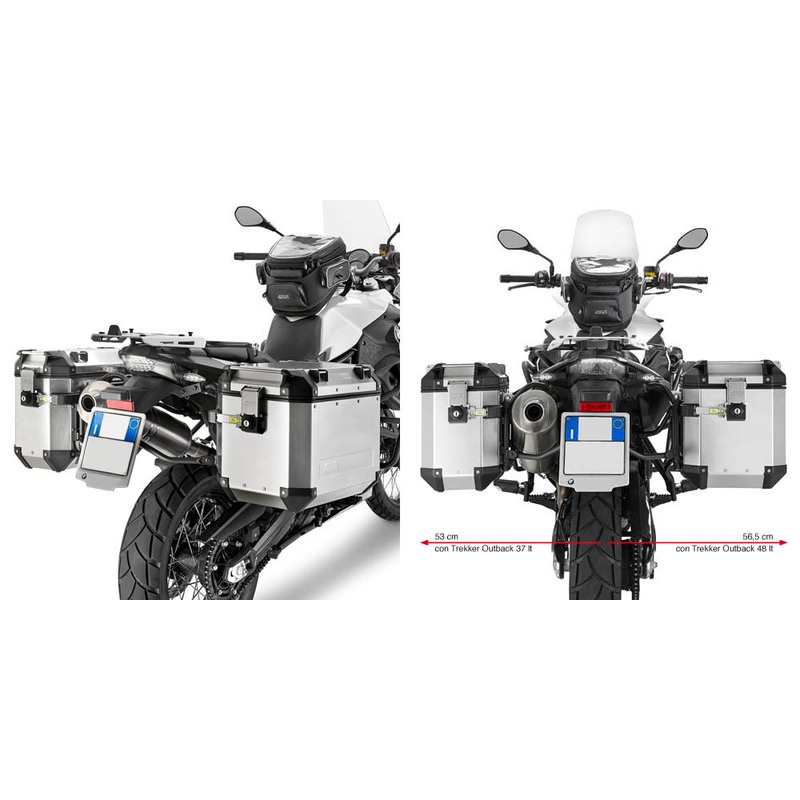 FITTING KIT TREKKER OUTBACK BMW F650 EXCLUDES CASES