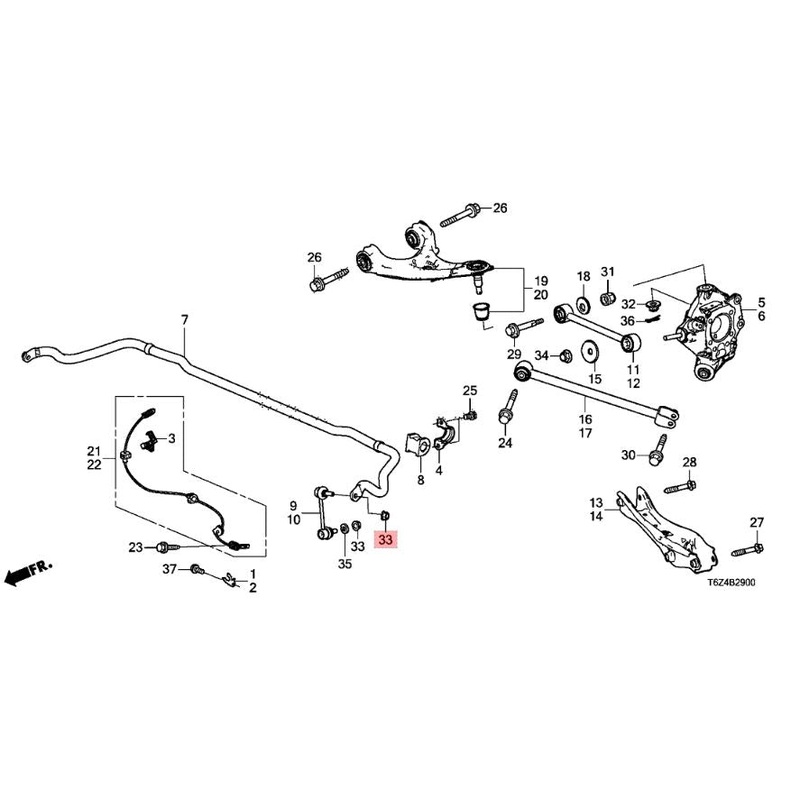 SWINGARM NUTS