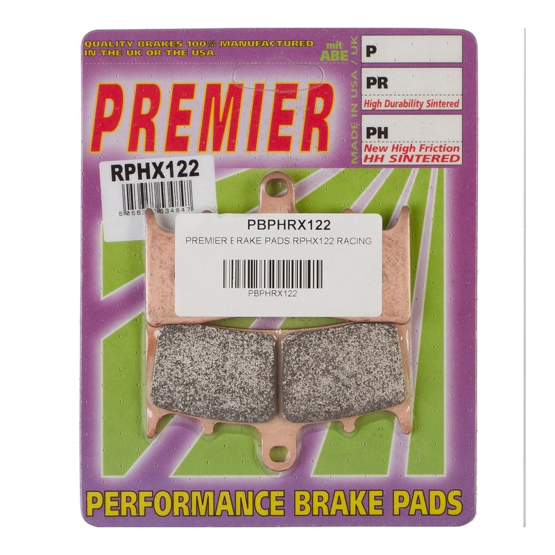 Premier Brake Pads – RPHX Sintered Racing Only
