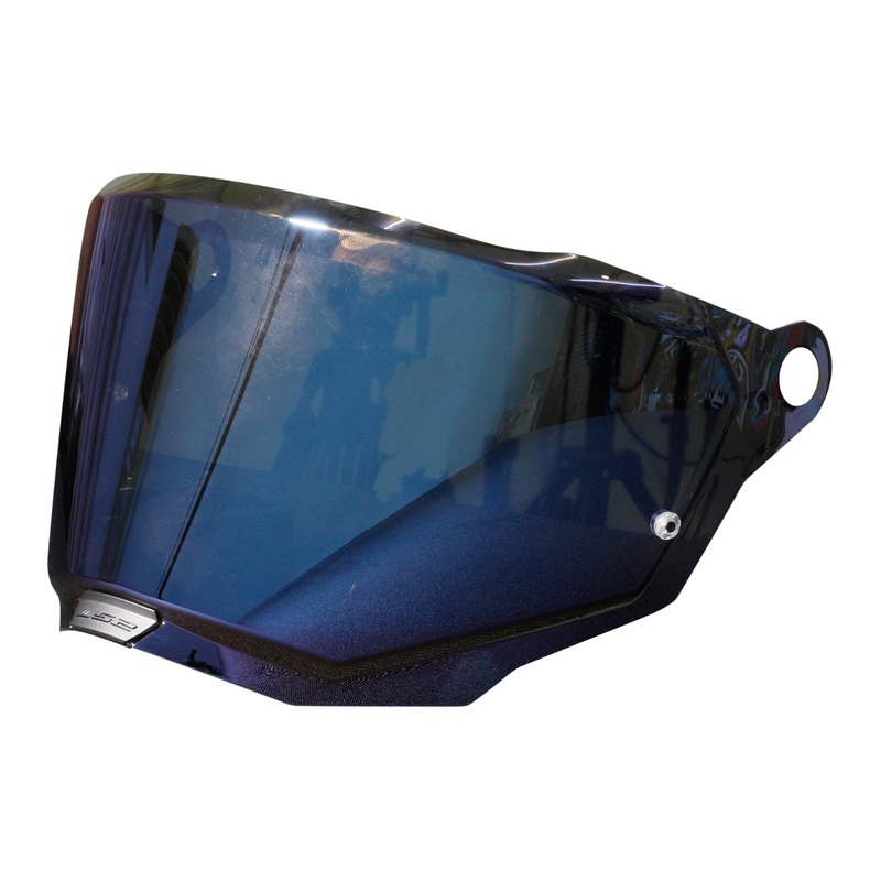 MX701 Visor – Iridium Blue