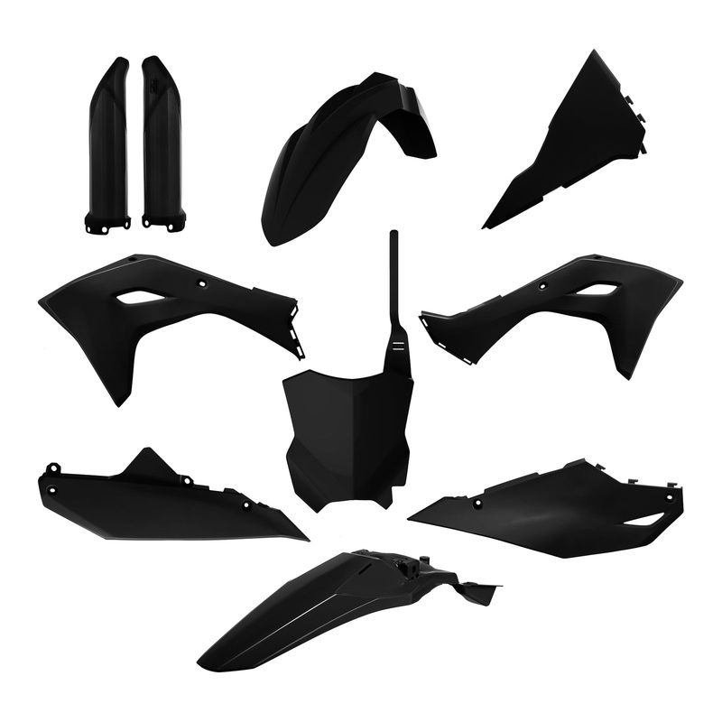 Polisport Full Plastic Kit (with Fork Guards) Kawasaki KX450F ’24 – Black