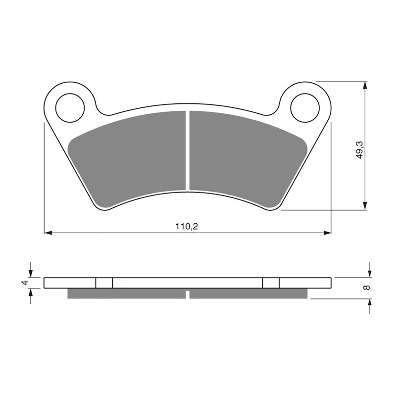 GOLDfren Brake Pads – K5 Off-Road Racing