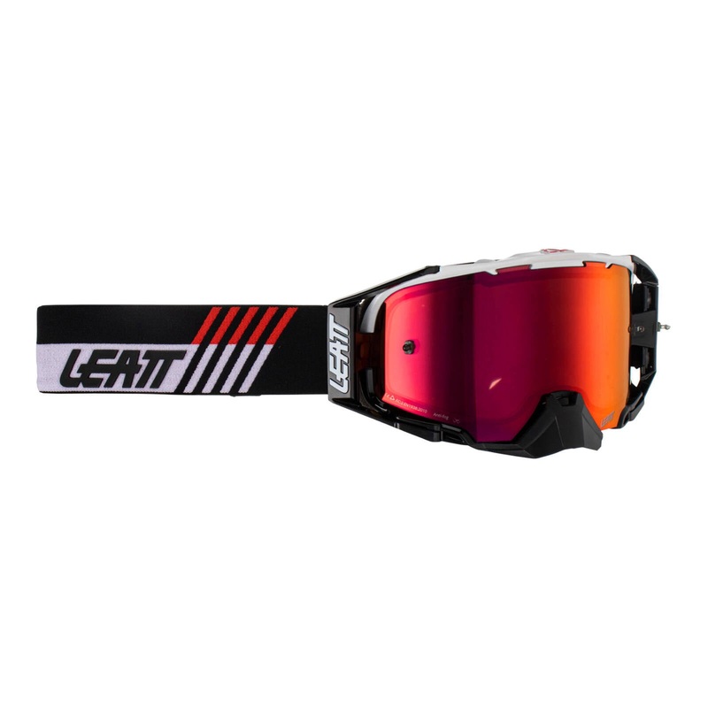 Leatt 6.5 Velocity Goggle Iriz – White / Red 28%