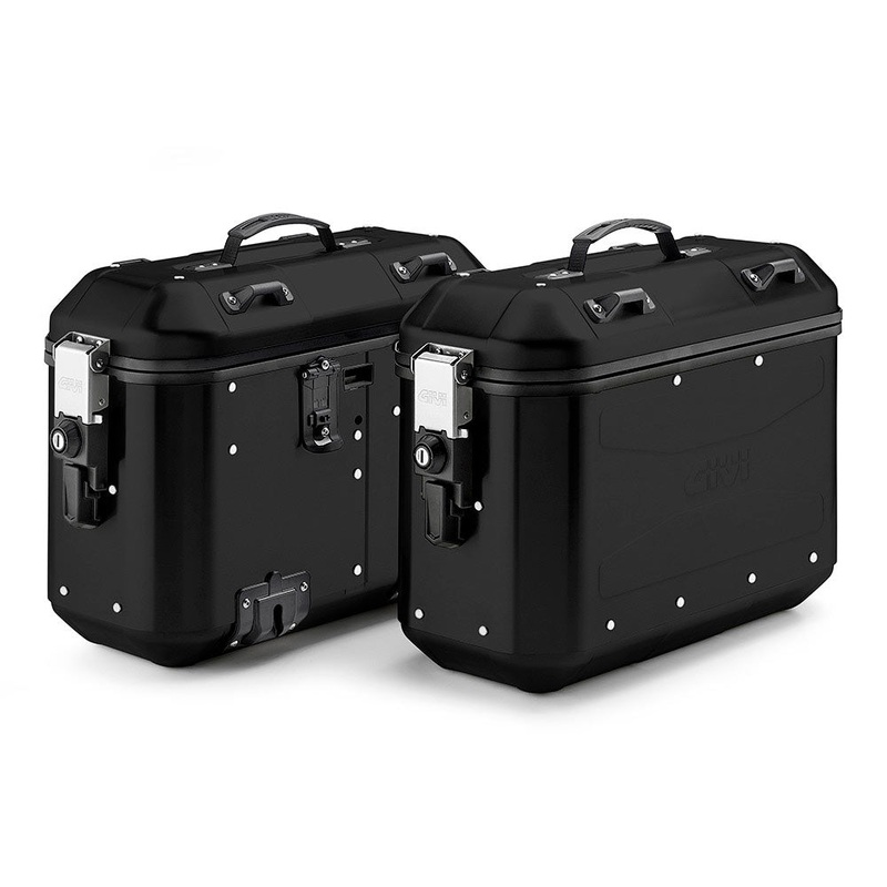 Givi Dolomiti Monokey 36 lt Aluminium Panniers Black (pair)