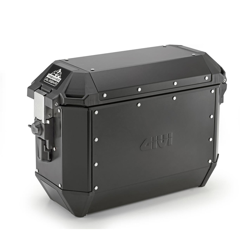 Givi Trekker Alaska 36 lt aluminium panniers black (pair)