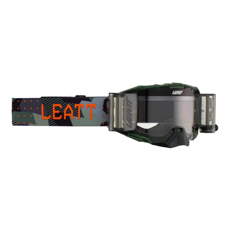 Leatt 6.5 Velocity Goggle Roll-Off – Cactus / Clear 83%