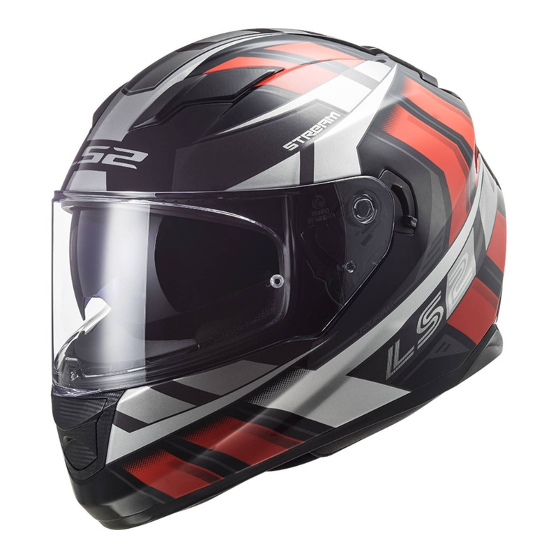 LS2 FF320 Stream Evo Loop Helmet – Black / Red