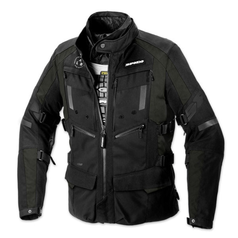 Spidi 4Season Evo Jacket – black/dark green