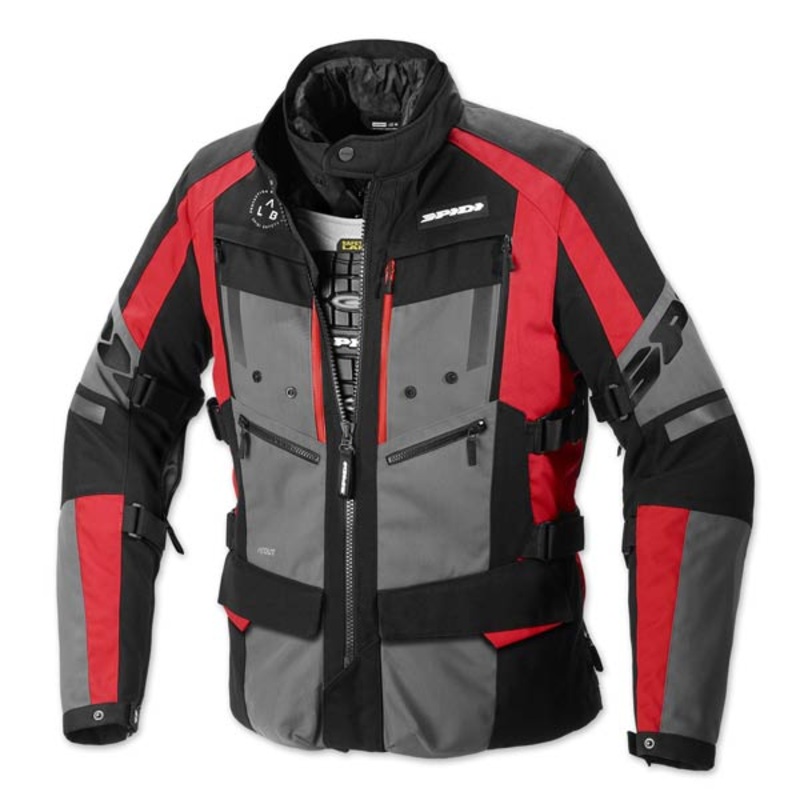 Spidi 4Season Evo Jacket – black/grey/red