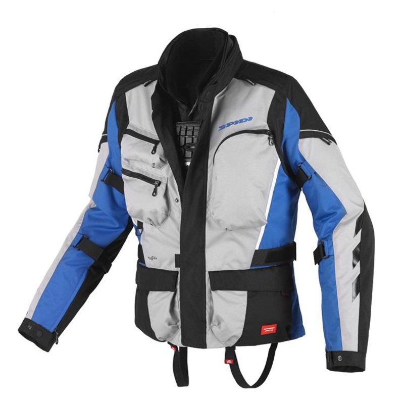 ** Spidi Voyager 3 Jacket grey/black/blue – size M – SALE