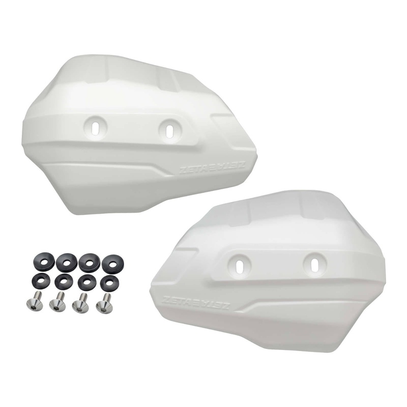 Zeta Adventure Armor Scudo Protectors – White