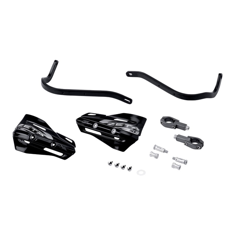 Zeta Armor Handguard XC Kit for 28.6mm Bar – Black / Black