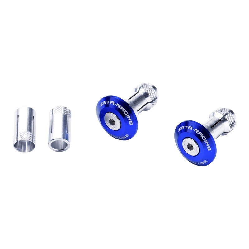 Zeta Bar End Plug 29mm 2pcs – Blue