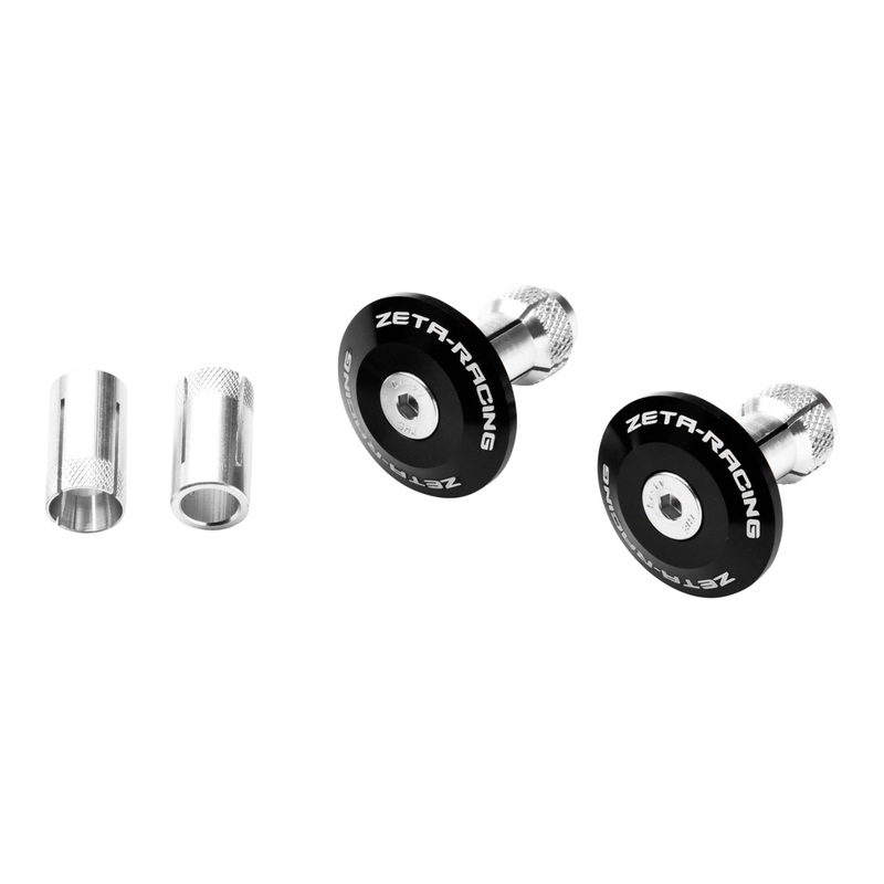 Zeta Bar End Plug 35mm 2pcs – Black