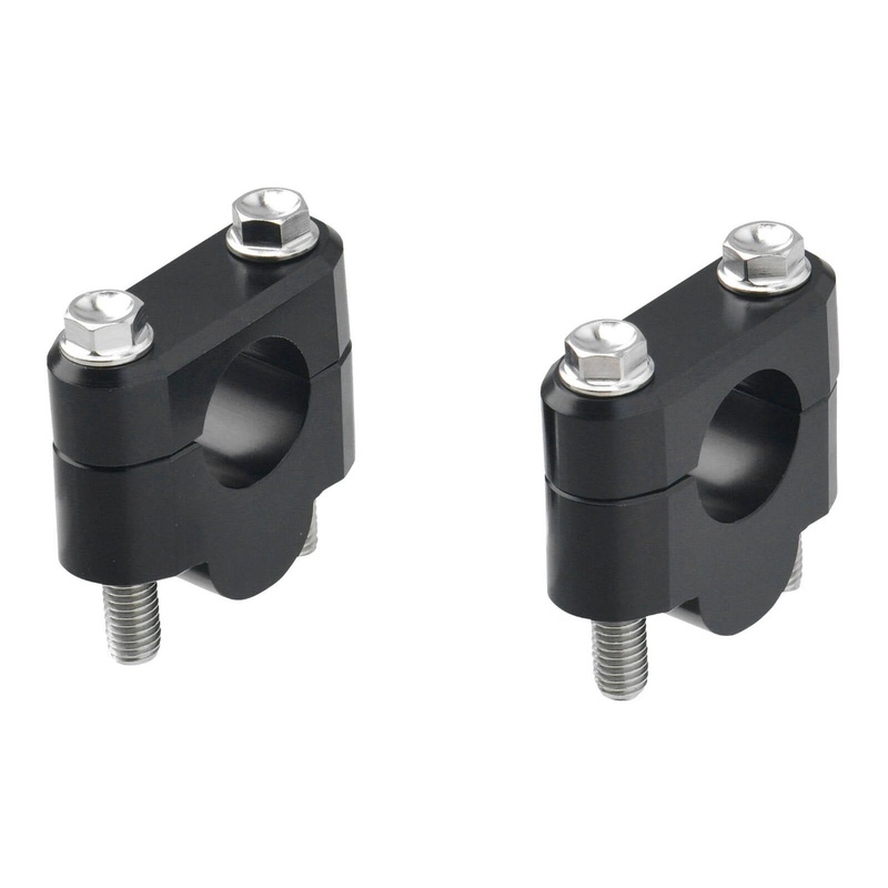 Zeta Bar Rise Kit – Height 19mm, 22.2mm Bar – Black