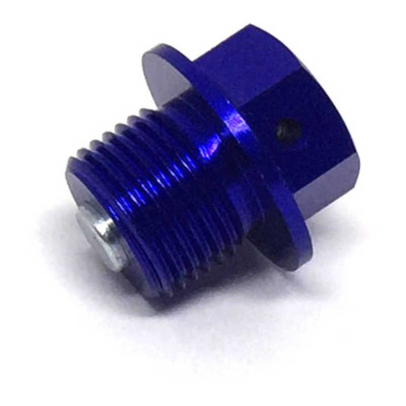 Zeta Magnetic Drain Bolt M14x1.25×10 – Blue