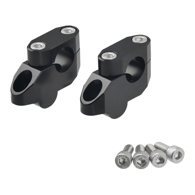 Zeta Bar Rise Kit Offset: 20mm Height: 26mm 22.2mm Bar – Black