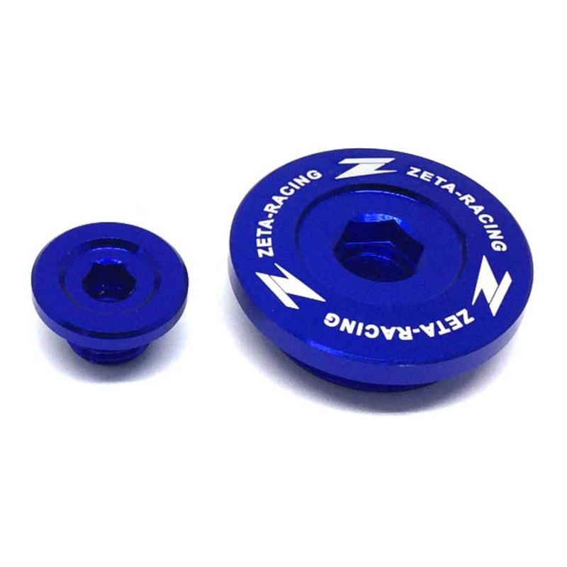 Zeta Engine Plugs Kawasaki KX250/F ’11-19, KX450F ’09-18 – Blue