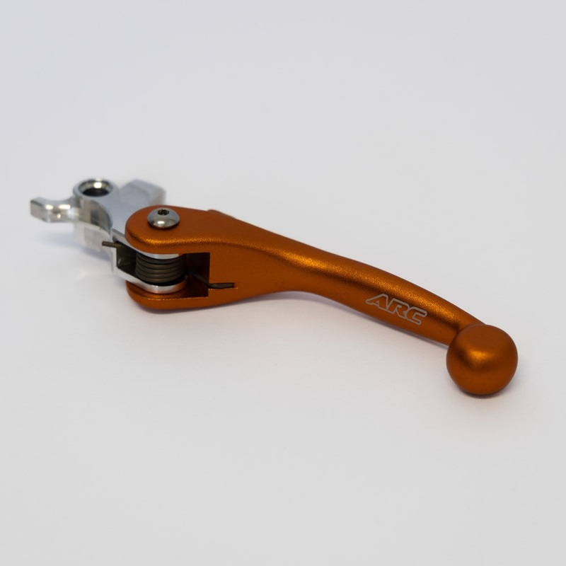 ARC CLUTCH LEVER ALLOY ORANGE – GASGAS HUSQ KTM SHERCO BREMBO SX EXC 14-25 BETA RR/RS 12-24