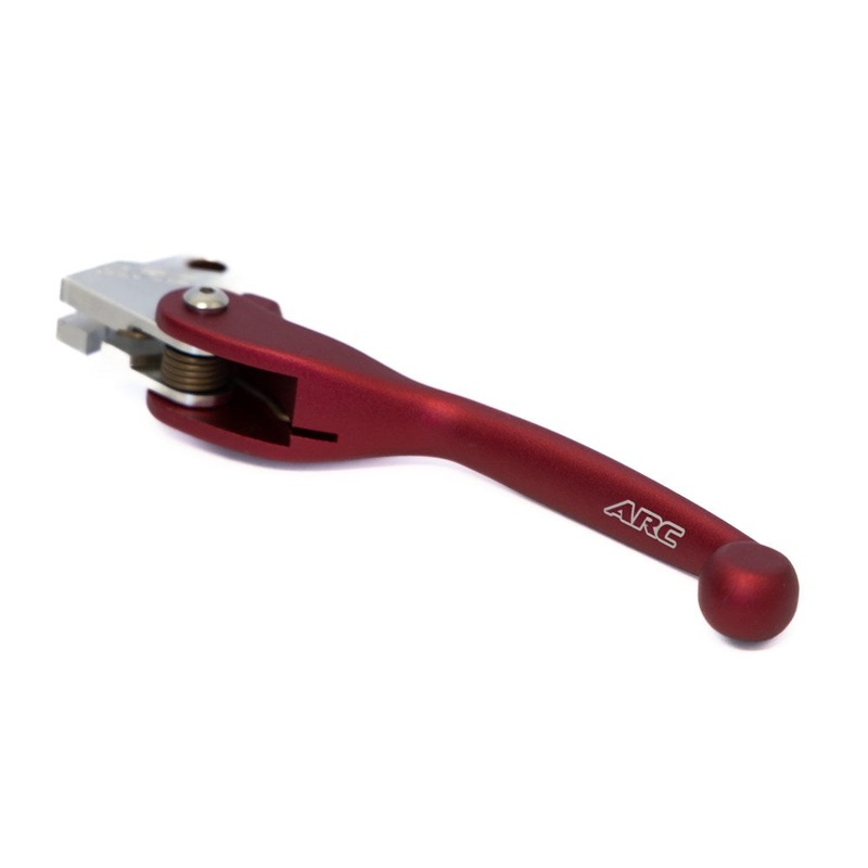 ARC CLUTCH LEVER ALLOY RED – CRF 250 04-25 / 450 04-20 CR 125 / 250 04-07