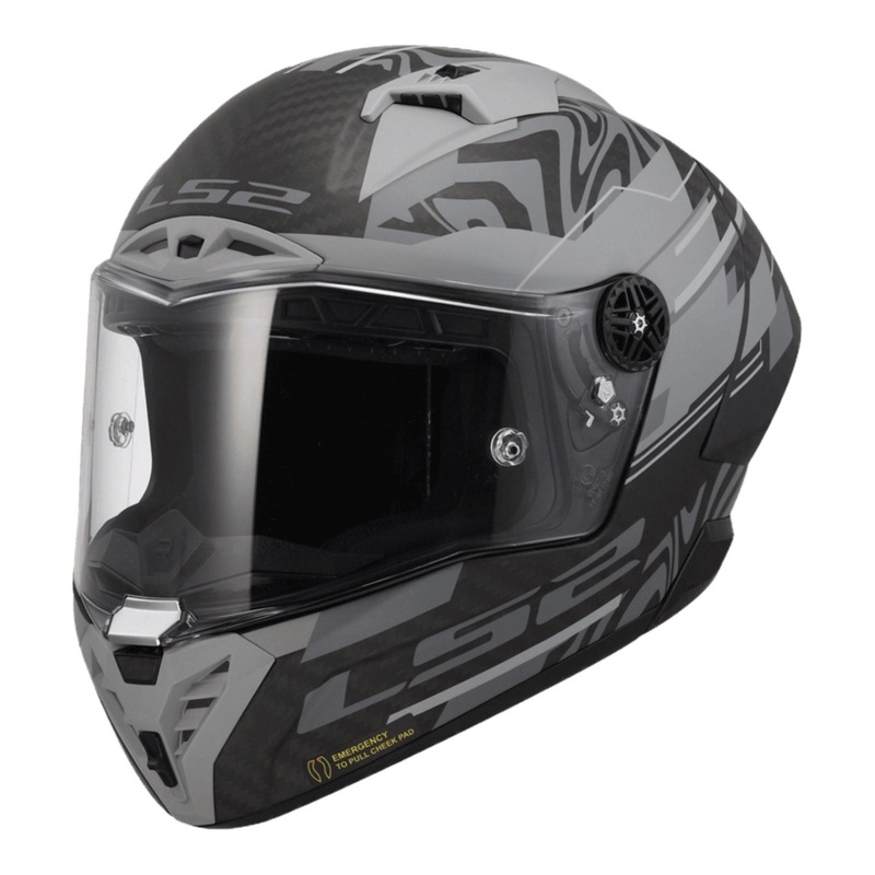 LS2 FF805 Thunder GP Aero Helmet – Polar