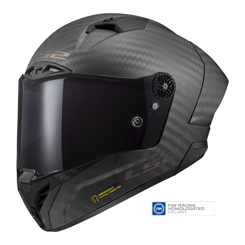 LS2 FF805C Thunder Carbon GP Pro FIM – Matte Black 06
