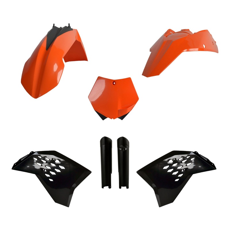 Polisport Full Kit KTM SX/SX-F (’08-’10) – OEM Orange / Black
