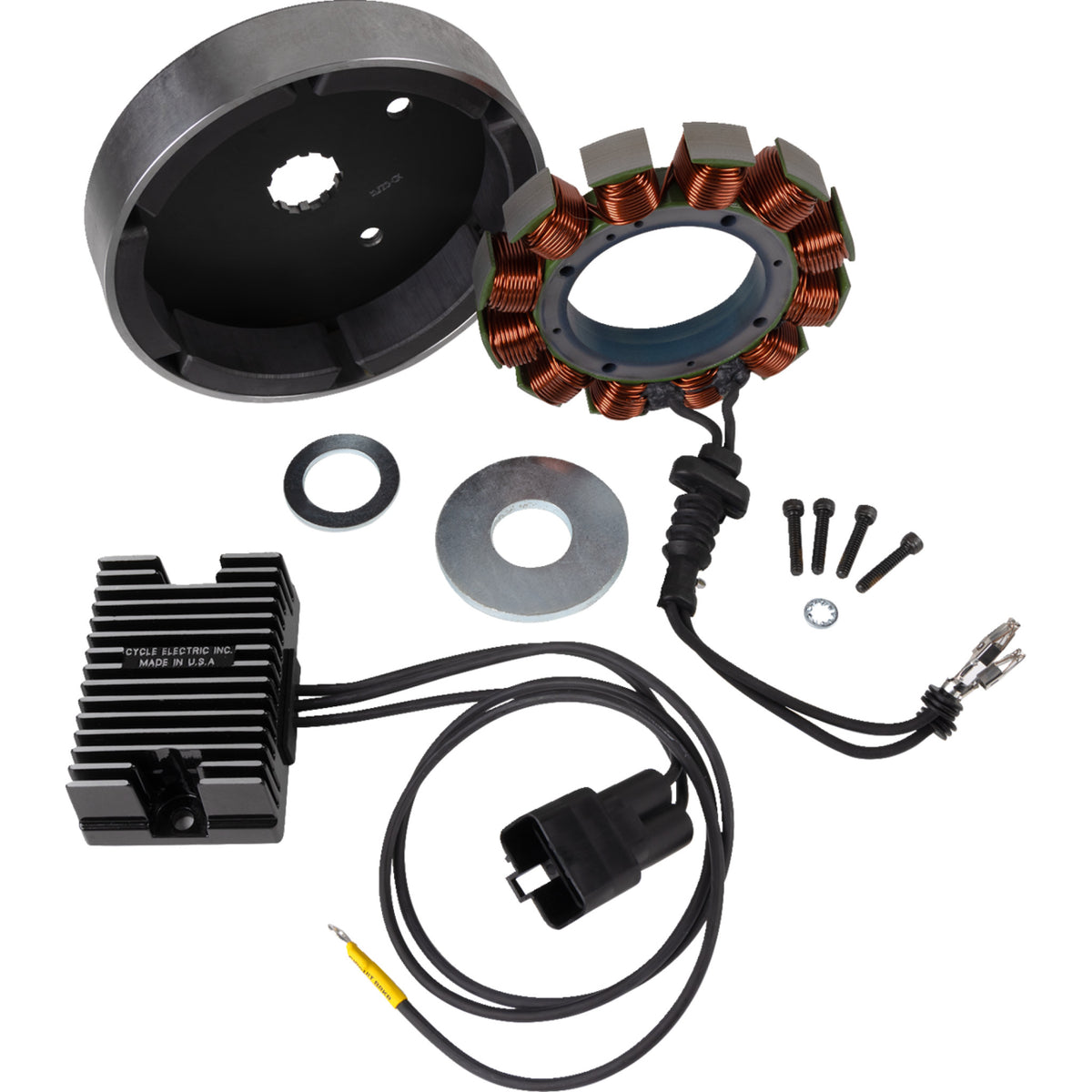 Cycle Electric Charging System - CE-32TLR For Harley Softail 2000