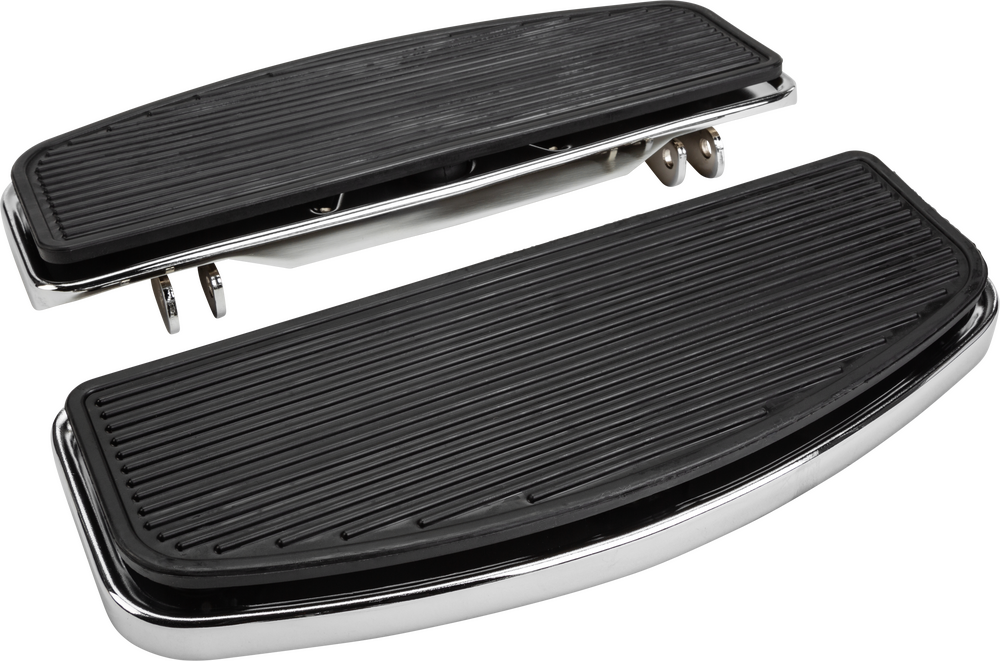 Harddrive 057190 Floor Board Kit Chrome Flst For Harley Motorcycles 1986-2017