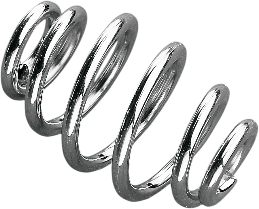 DRAG SPECIALTIES Seat Spring - Chrome - 3"