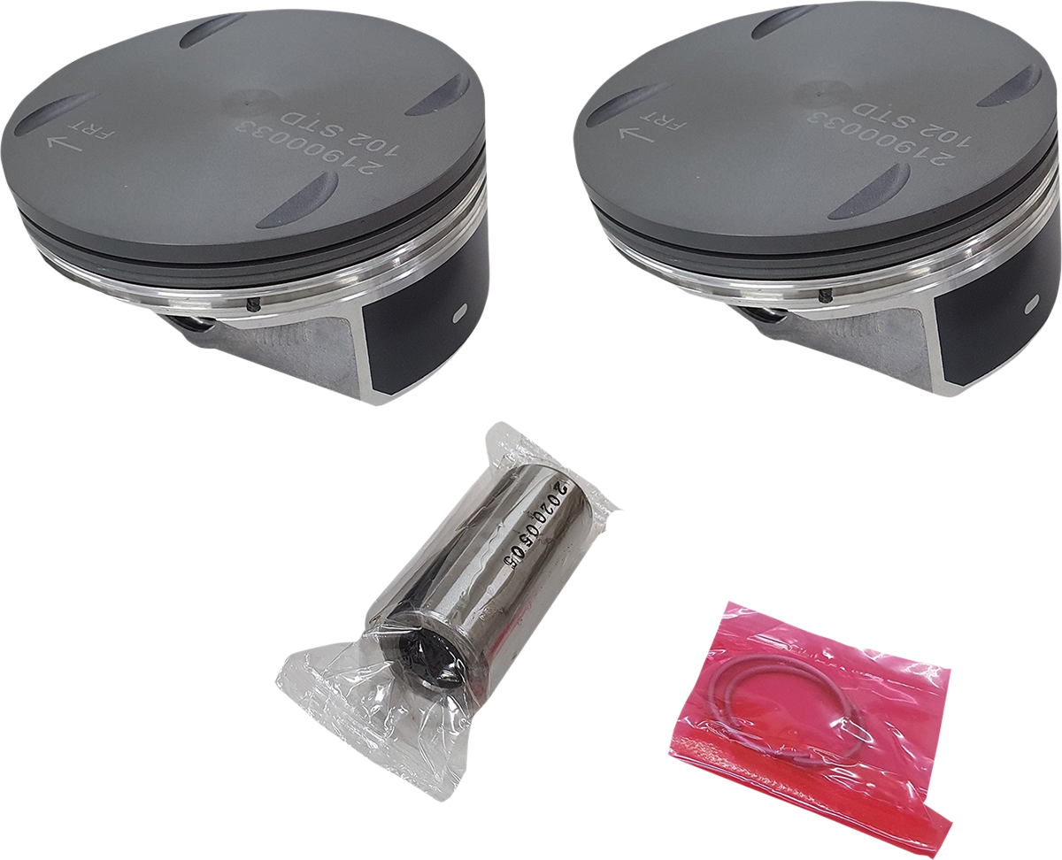 DRAG SPECIALTIES Piston Set - Standard Bore - 10.5:1 - M8 114" Motor '17-'24