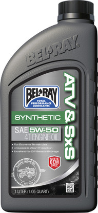 Bel-Ray ATV & SXS Synthetic Engine Oil - 4T 5W50