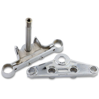 Drag Specialties Triple Tree - FL-Style- Chrome