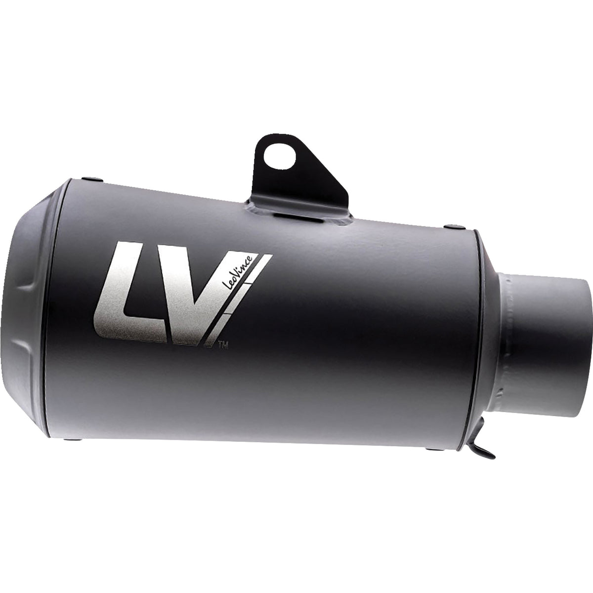 LEOVINCE 1811-4293 9746FBU Universal LV-10 Full Black Slip-On Muffler Universal LV-10 Slip-On Muffler - Full Black